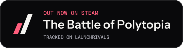 Dark launch badge for The Battle of Polytopia