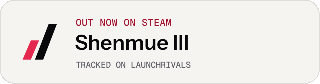 Light launch badge for Shenmue III