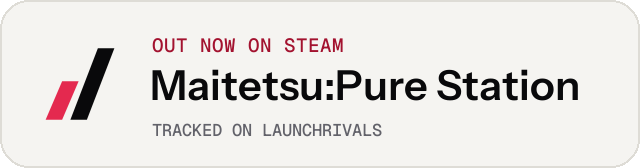 Light launch badge for Maitetsu:Pure Station