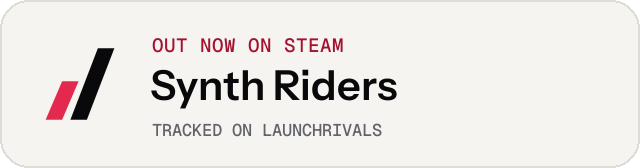 Light launch badge for Synth Riders