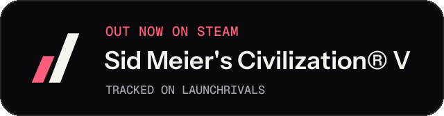Dark launch badge for Sid Meier's Civilization® V
