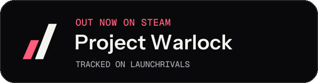 Dark launch badge for Project Warlock