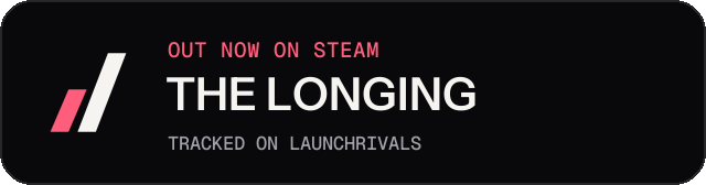 Dark launch badge for THE LONGING