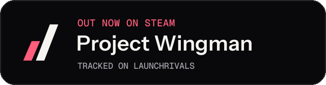 Dark launch badge for Project Wingman