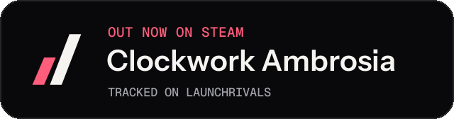 Dark launch badge for Clockwork Ambrosia