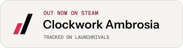 Light launch badge for Clockwork Ambrosia