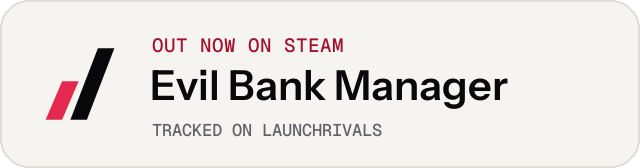 Light launch badge for Evil Bank Manager