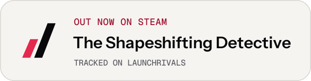 Light launch badge for The Shapeshifting Detective