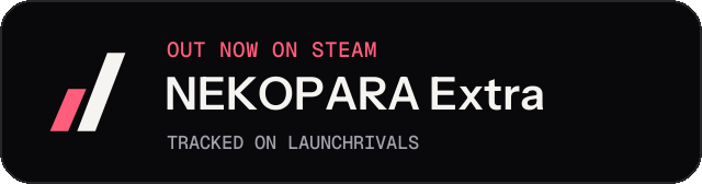 Dark launch badge for NEKOPARA Extra