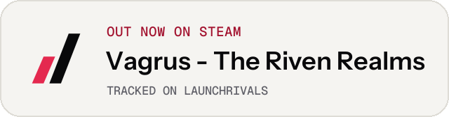 Light launch badge for Vagrus - The Riven Realms