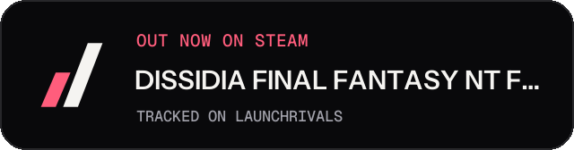 Dark launch badge for DISSIDIA FINAL FANTASY NT Free Edition