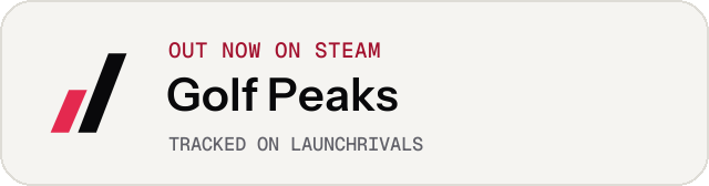Light launch badge for Golf Peaks