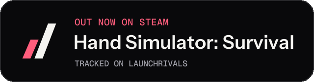 Dark launch badge for Hand Simulator: Survival