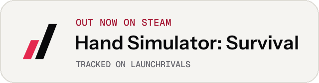 Light launch badge for Hand Simulator: Survival
