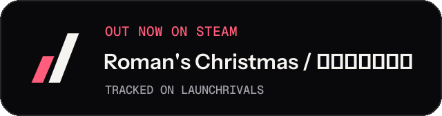 Dark launch badge for Roman's Christmas / 罗曼圣诞探案集