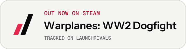 Light launch badge for Warplanes: WW2 Dogfight
