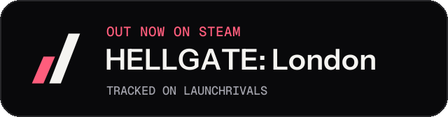 Dark launch badge for HELLGATE: London