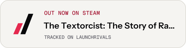 Light launch badge for The Textorcist: The Story of Ray Bibbia