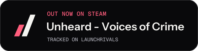 Dark launch badge for Unheard - Voices of Crime