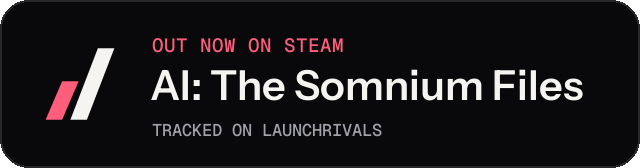 Dark launch badge for AI: The Somnium Files