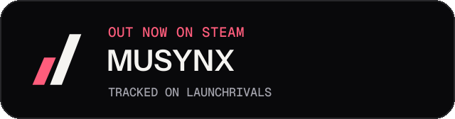 Dark launch badge for MUSYNX