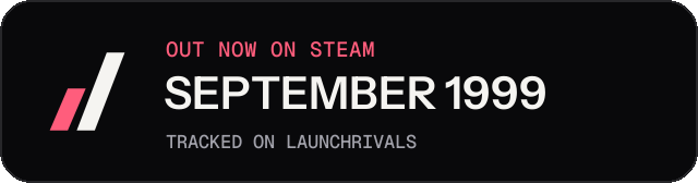 Dark launch badge for SEPTEMBER 1999