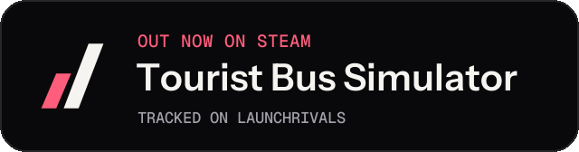 Dark launch badge for Tourist Bus Simulator