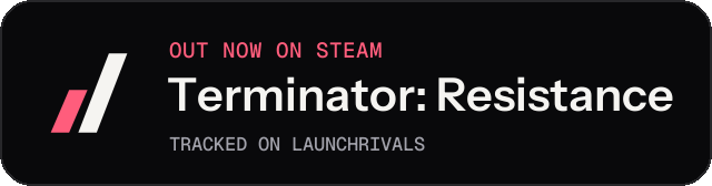 Dark launch badge for Terminator: Resistance