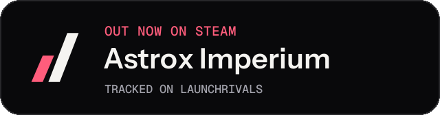 Dark launch badge for Astrox Imperium