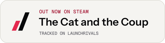 Light launch badge for The Cat and the Coup