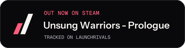 Dark launch badge for Unsung Warriors - Prologue