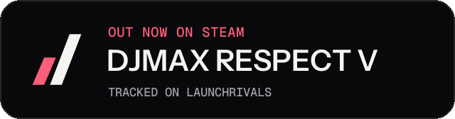Dark launch badge for DJMAX RESPECT V