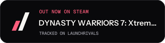 Dark launch badge for DYNASTY WARRIORS 7: Xtreme Legends Definitive Edition