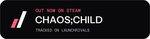 Dark launch badge for CHAOS;CHILD