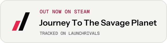 Light launch badge for Journey To The Savage Planet