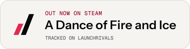 Light launch badge for A Dance of Fire and Ice