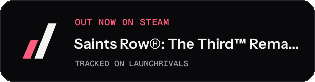 Dark launch badge for Saints Row®: The Third™ Remastered