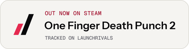 Light launch badge for One Finger Death Punch 2