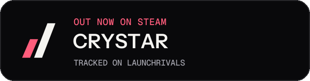 Dark launch badge for CRYSTAR