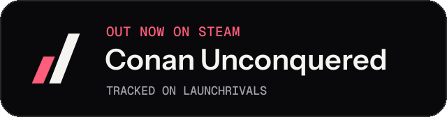 Dark launch badge for Conan Unconquered