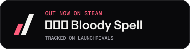 Dark launch badge for 嗜血印 Bloody Spell
