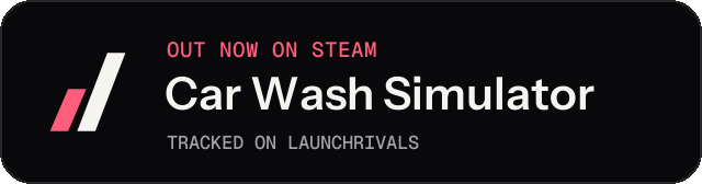 Dark launch badge for Car Wash Simulator