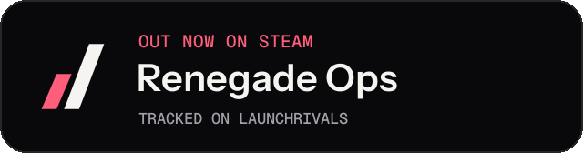 Dark launch badge for Renegade Ops
