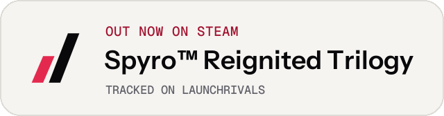 Light launch badge for Spyro™ Reignited Trilogy